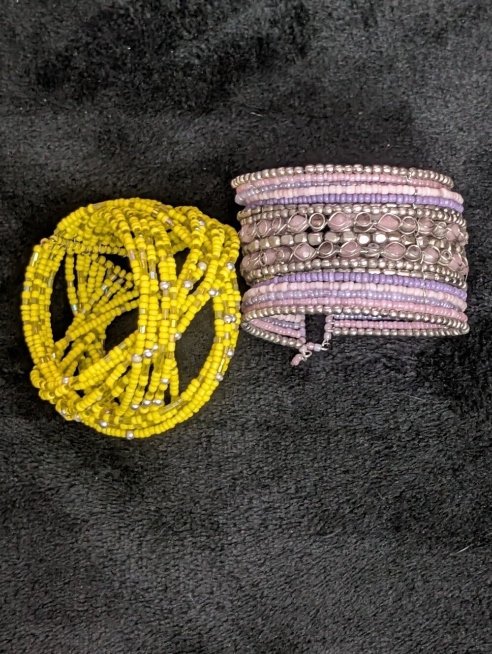 3/$15 - 2 Beaded Cuff Bracelets